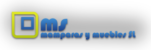 Logotipo de Mamparas y Muebles MS